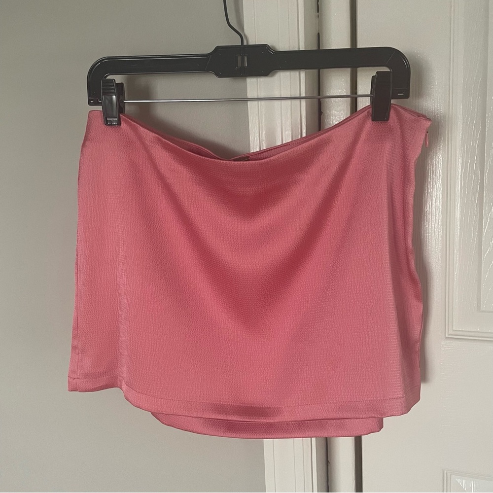 Free People Pink Mini Skirt